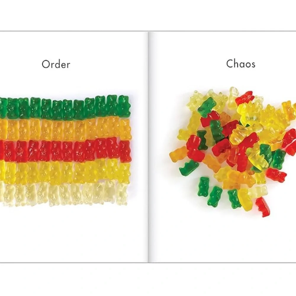 Paper Source The Gummy Bear Book - White, Yellow, Orange